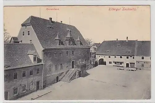 35746 Ak Rittergut Leutewitz Herrenhaus um 1910