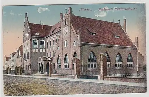 35735 Ak Jüterbog Realschule (Schillerschule) 1918