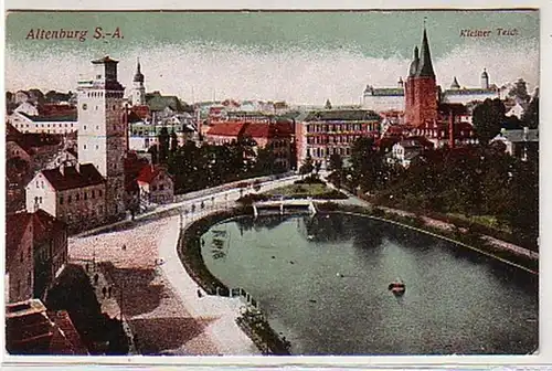 35649 Ak Altenburg S.-A. kleiner Teich 1917