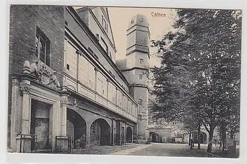 35639 Ak Cöthen in Anhalt Château 1915