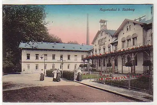 35616 Ak Augustusbad bei Radeberg Kurhaus um 1910