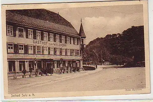 35575 Ak Solbad Sulz a.N. Hotel Waldhorn 1940