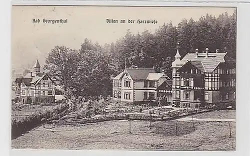 35524 Ak Bad Georgenthal Villas au pré de Harz 1908