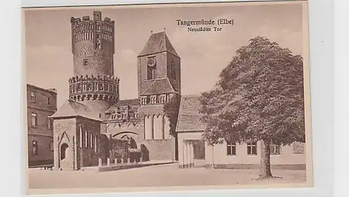 35512 Ak Tangermünde Neustadt Porte vers 1920