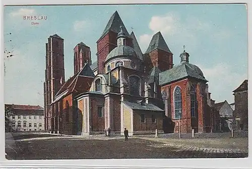 35428 Ak Breslau in Schlesien Dom 1912