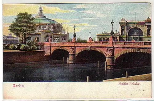 35412 Ak Berlin Moltke Pont vers 1900