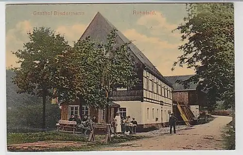 35404 Ak Rehefeld Gasthof Biedermann 1910