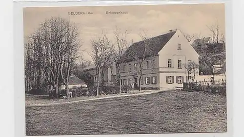 35377 Ak Belgern Elbe Schützenhaus um 1910