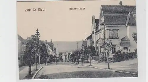 35374 Ak Zella St. Blasii Bahnhofstraße 1915