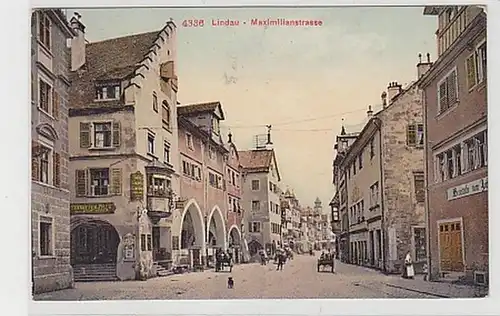 35332 Ak Lindau Maximilianstrasse 1912
