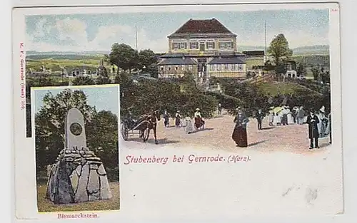 35331 Ak Stubenberg bei Gernrode (Harz) um 1900