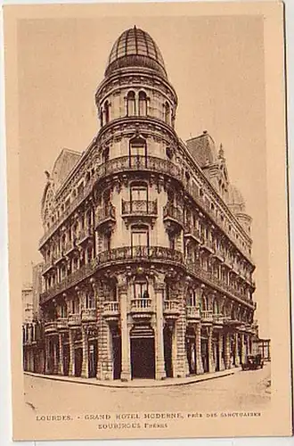 35330 Ak Lourdes Grand Hotel Moderne um 1915