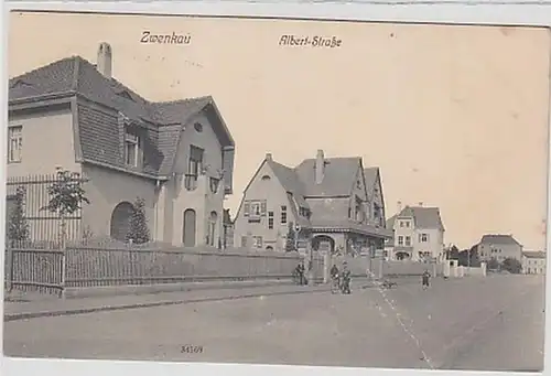 35329 Ak Zwenkau Albertstraße 1912