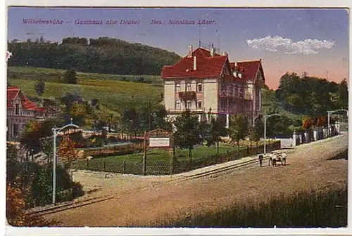 35327 Ak Wilhelmshöhe Gasthaus alte Drusel 1919