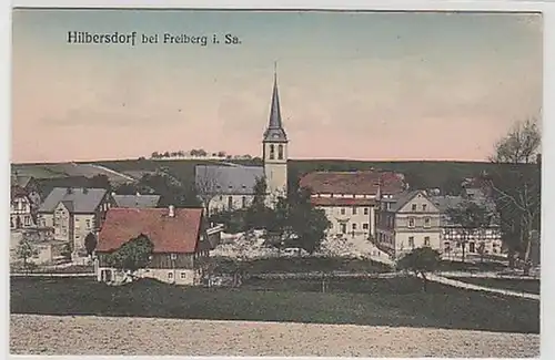 35310 Ak Hilbersdorf bei Freiberg in Sachsen um 1910