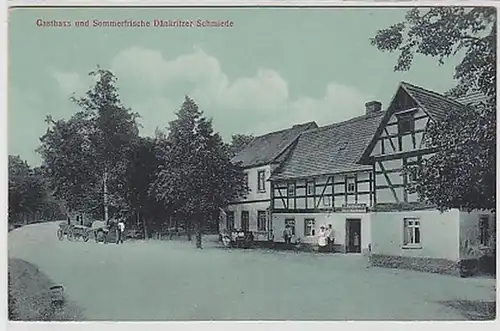 35295 Ak Dänkritz Gasthaus zur Schmiede um 1910