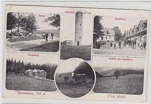 35292 Multi-image Ak Stutenhaus (Thür. Forêt) vers 1910