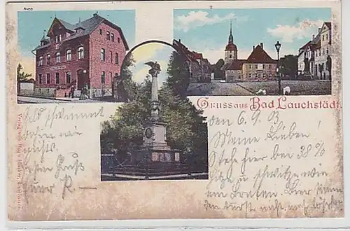 35262 Mehrbild Ak Gruß aus Bad Lauchstädt 1903