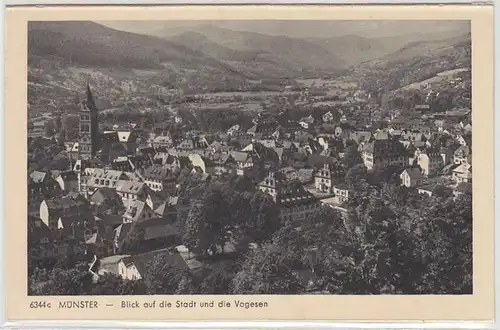 35232 Ak Münster Munster Alsace Vue totale vers 1930