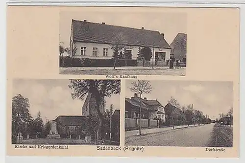 35213 Multi-image Ak Sadenbeck (Prignitz) vers 1920