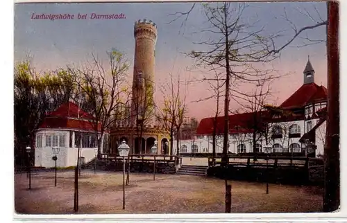 35182 Ak Ludwigshöhe près Darmstadt 1922