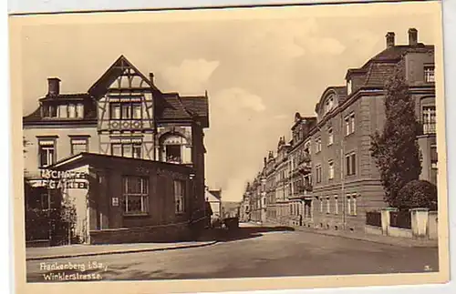 35167 Ak Frankenberg in Sachsen Winklerstrasse um 1940