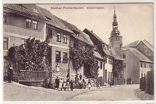 35165 Ak Solbad Frankenhausen Oberkirchgasse 1912