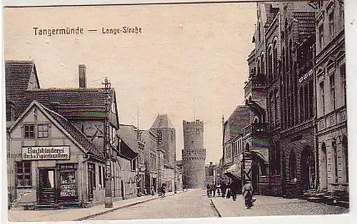 35159 Ak Tangermünde Lange Strasse 1925