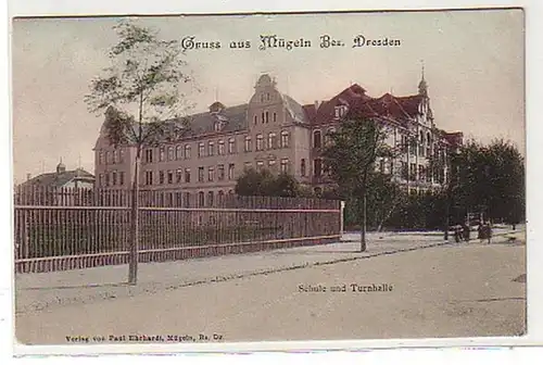35157 Ak Gruß aus Mügeln Bez. Dresden 1906