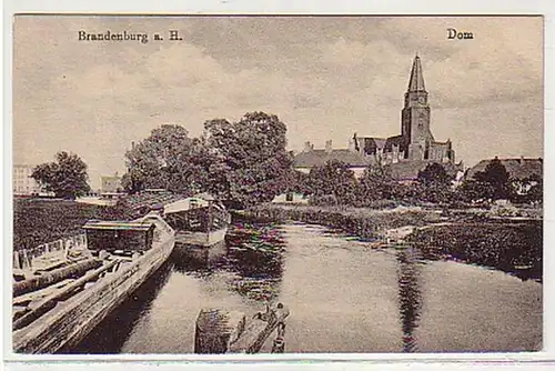 35147 Ak Brandenburg à la Havel Dom vers 1917