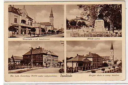 35112 Mehrbild-Ak Ungarn Dombóvár um 1930