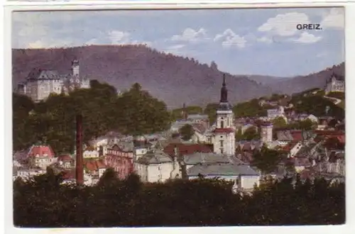 35036 Ak Graz dans le Vogtland Vue totale 1921