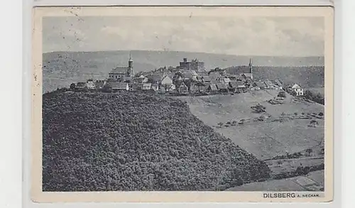 34999 Ak Dilsberg au Neckar Vue totale 1914
