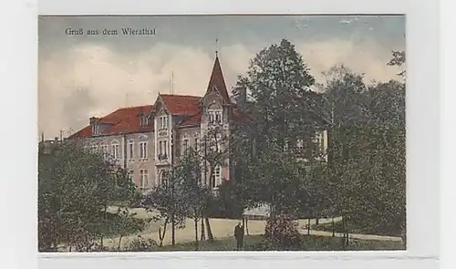 34990 Ak Niederwiera Gasthof zum Wierathal um 1920