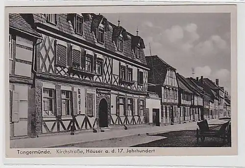 34978 Ak Tangermünde Kirchstrasse um 1940