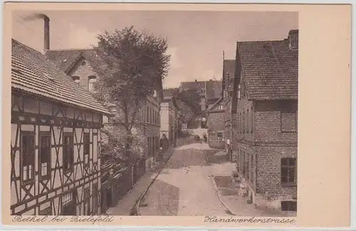 34955 Ak Béthel près de Bielefeld Artisansstrasse vers 1930