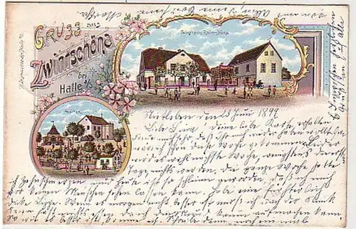 34916Ak Lithographie Gruss de Zwingchona 1899