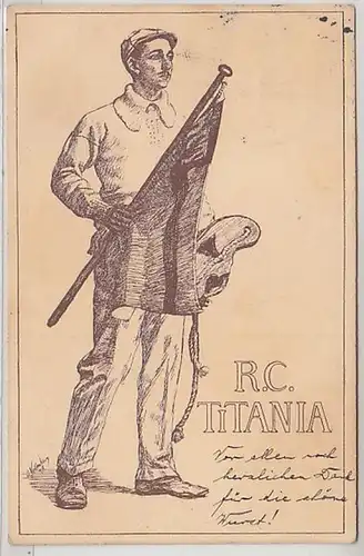 34899 Ak Berlin Spandau Ruder Club R.C. Titania 1916