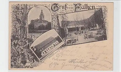 34882 Salut de Ak multi-image en faucon dans Selkethale 1907