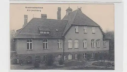 34838 Ak Alt-Landsberg Kreiskrankenhaus um 1910