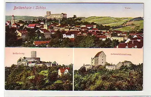 34815 Multi-image Ak Bolkenhain en Silésie vers 1920