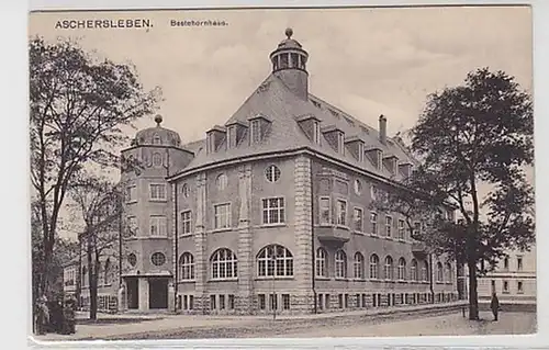 34810 Ak Aschersleben Bestehornhaus um 1920