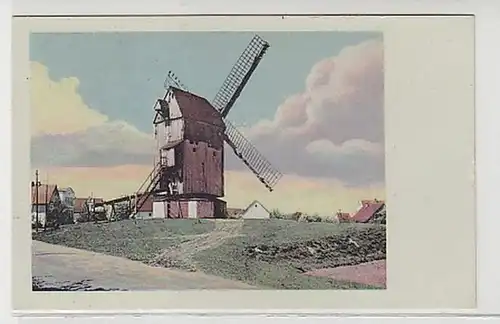34778 Ak Ortsansicht mit Windmühle um 1920
