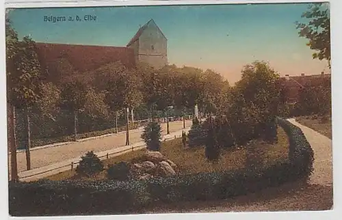 34767 Ak Belgern an der Elbe Ortsansicht 1926