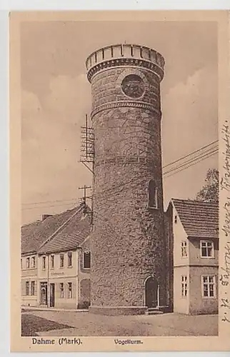 34741 Ak Dahme (Mark) Vogelturm 1926