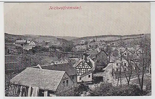 34737 Ak Teichwolframsdorf Totalansicht um 1910