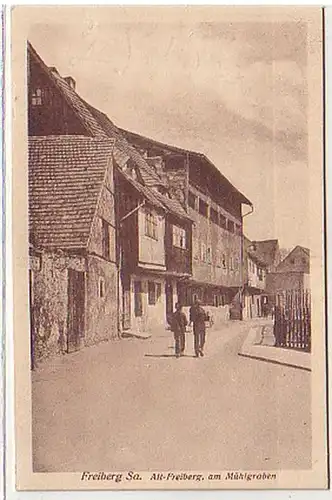 34729 Ak Freiberg en Saxe am Mühlgraben vers 1910
