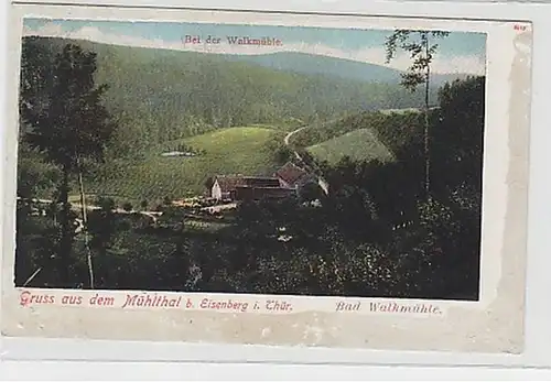 34708 Ak Gruss de la vallée du moulin b. Eisenberg 1905