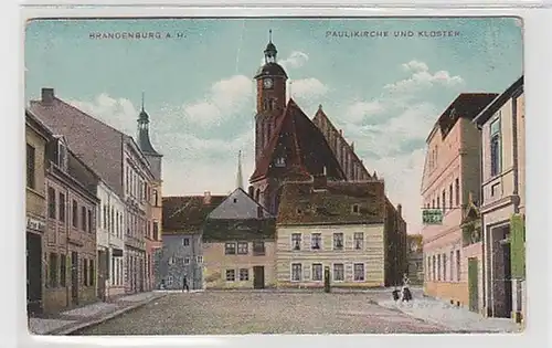 34688 Ak Brandenburg Paulikirche und Kloster um 1910