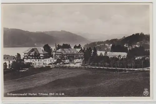 34684 Ak Titisee Schwarzwald Hotel vers 1940